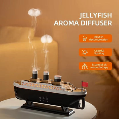 Premium Titanic Ship Air Humidifier With Remote Control