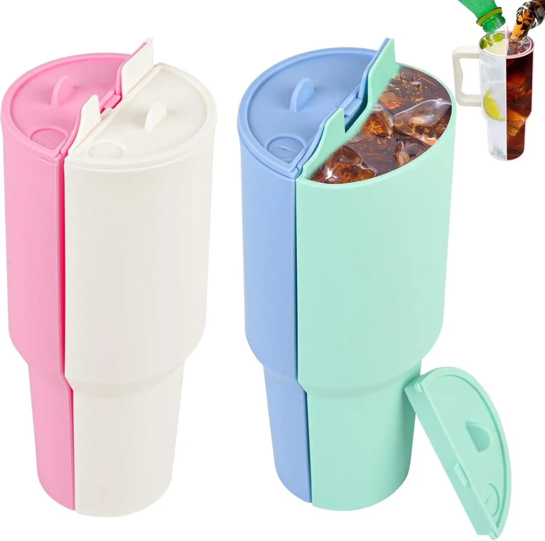 Silicone Tumbler 2 in 1 Cup Dividers
