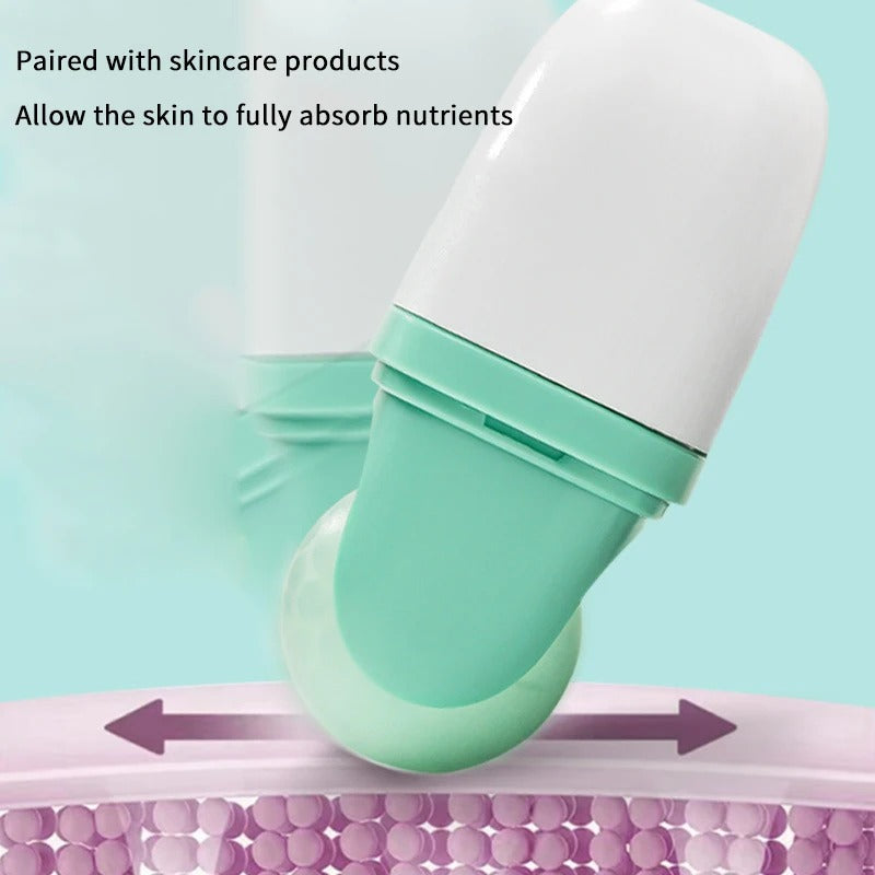 2 In 1 Ice Roller Face Massager